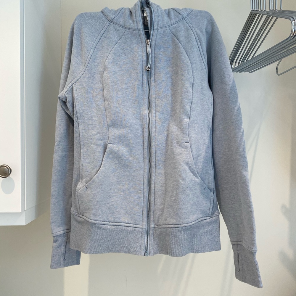 Lululemon zip up Scooba Hoodie light fleece